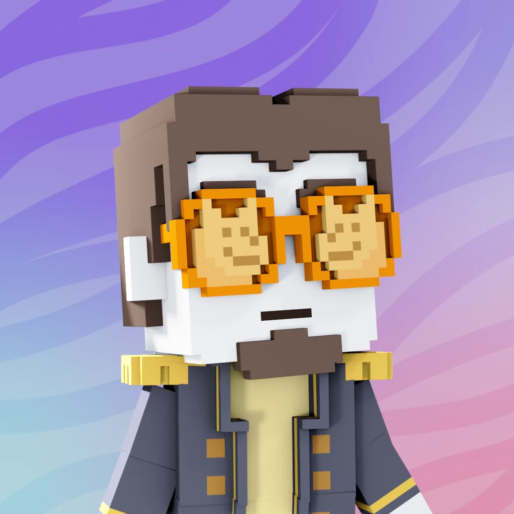 Pirate #7979 voxel render