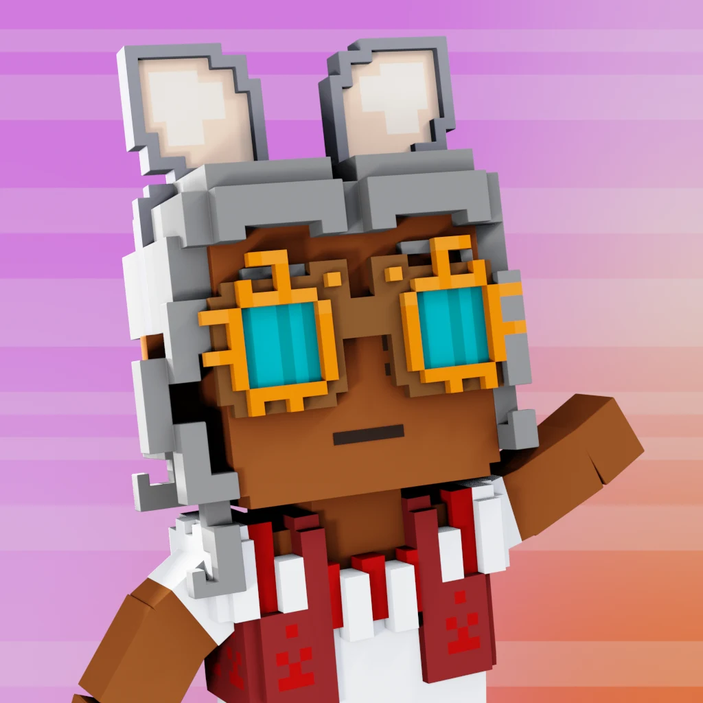 Pirate #7983 voxel render