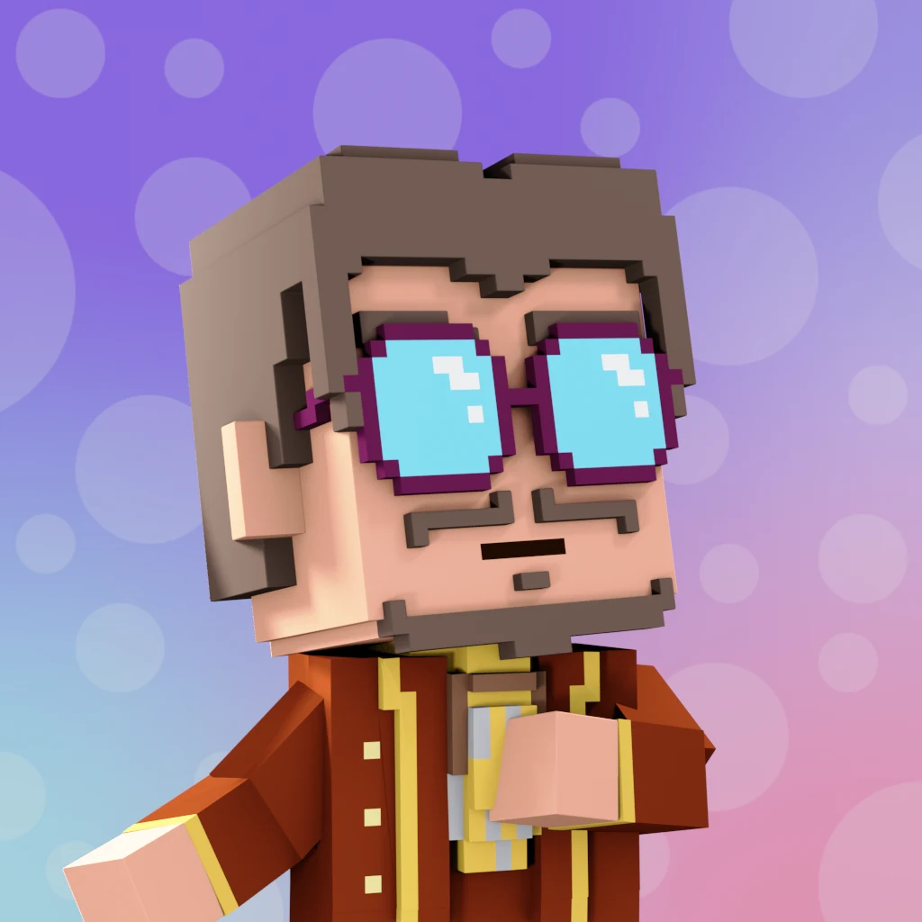 Pirate #7995 voxel render