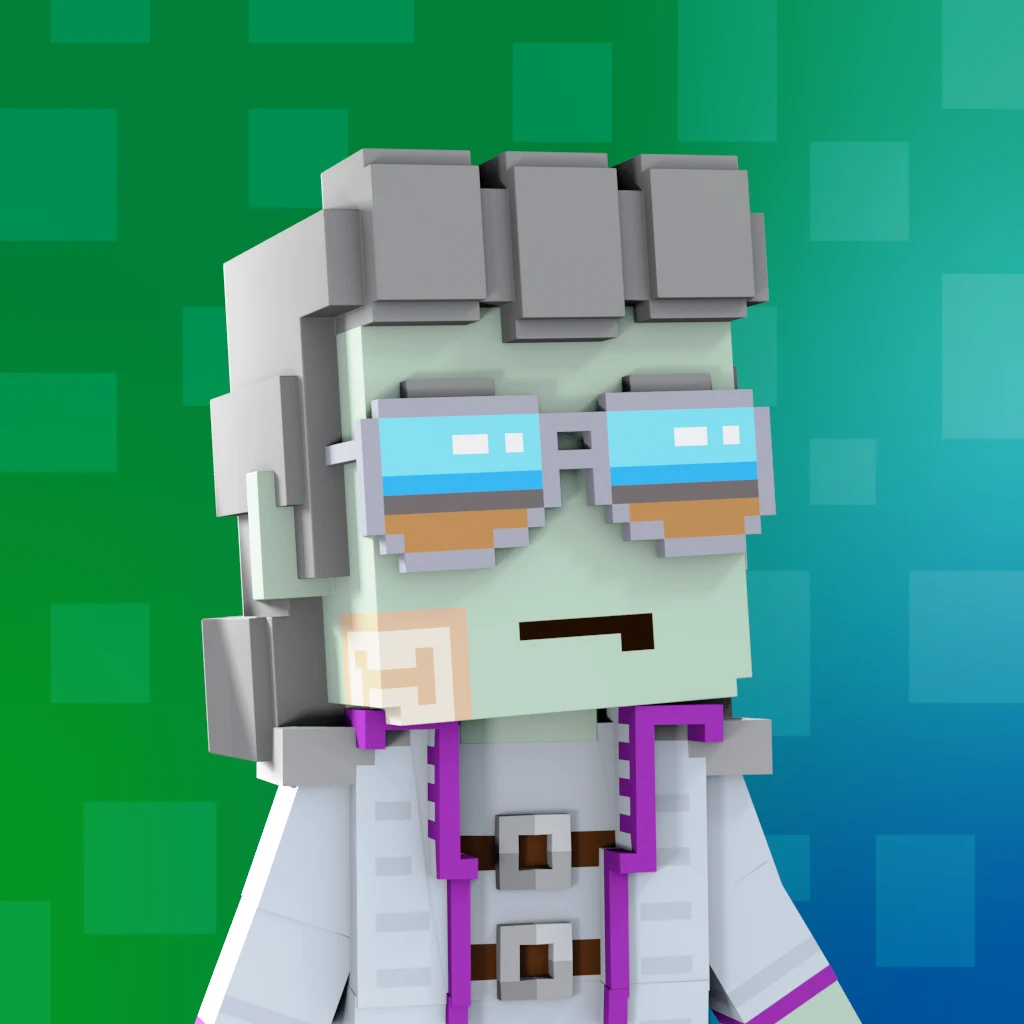 Pirate #7997 voxel render