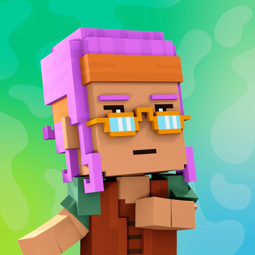 Pirate #7999 voxel render