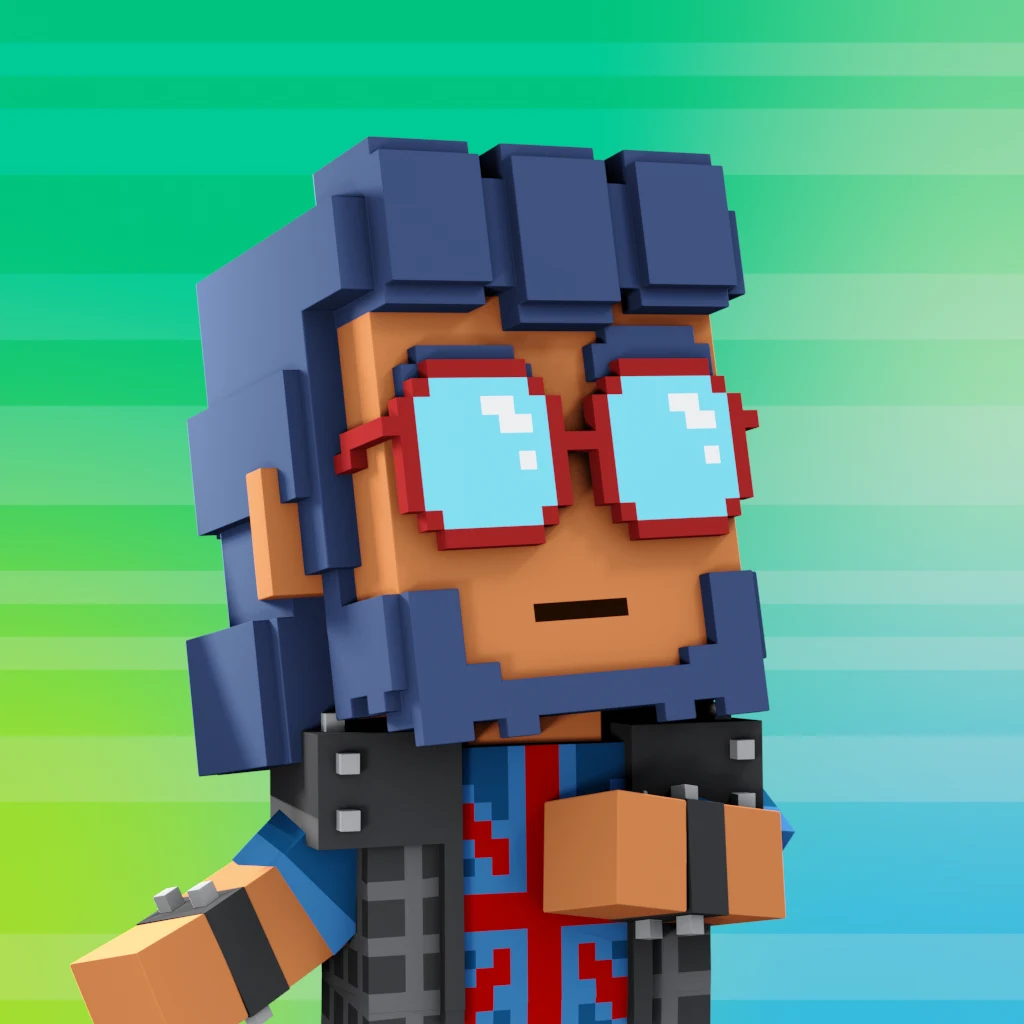 Pirate #800 voxel render