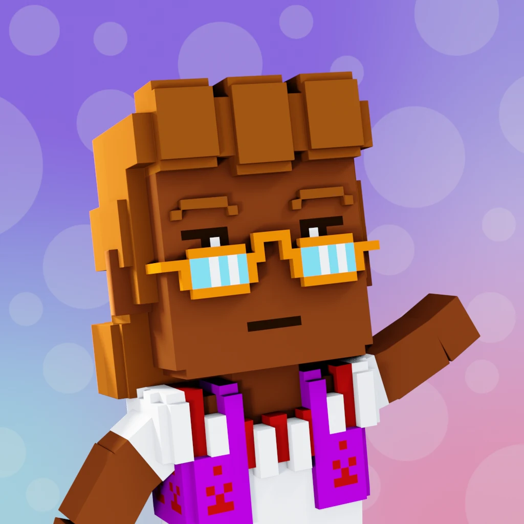 Pirate #8001 voxel render
