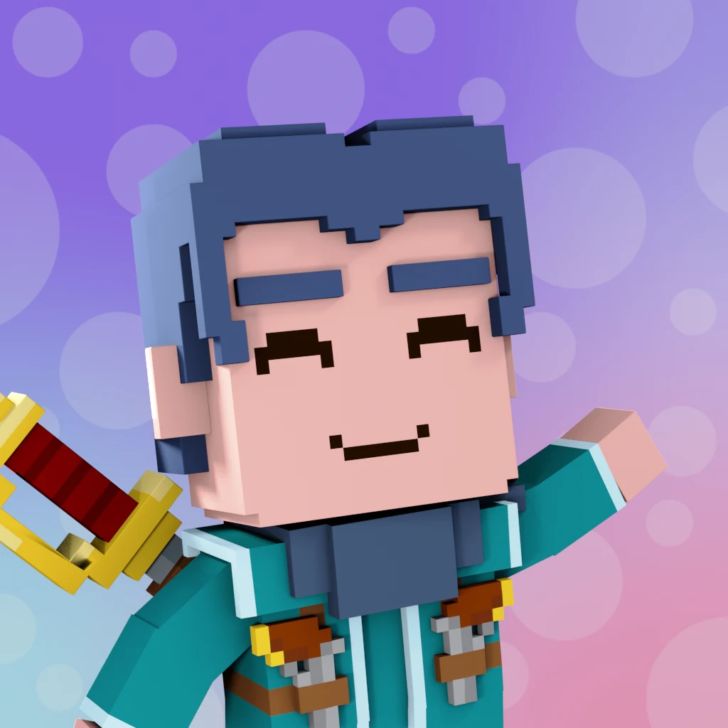 Pirate #8005 voxel render