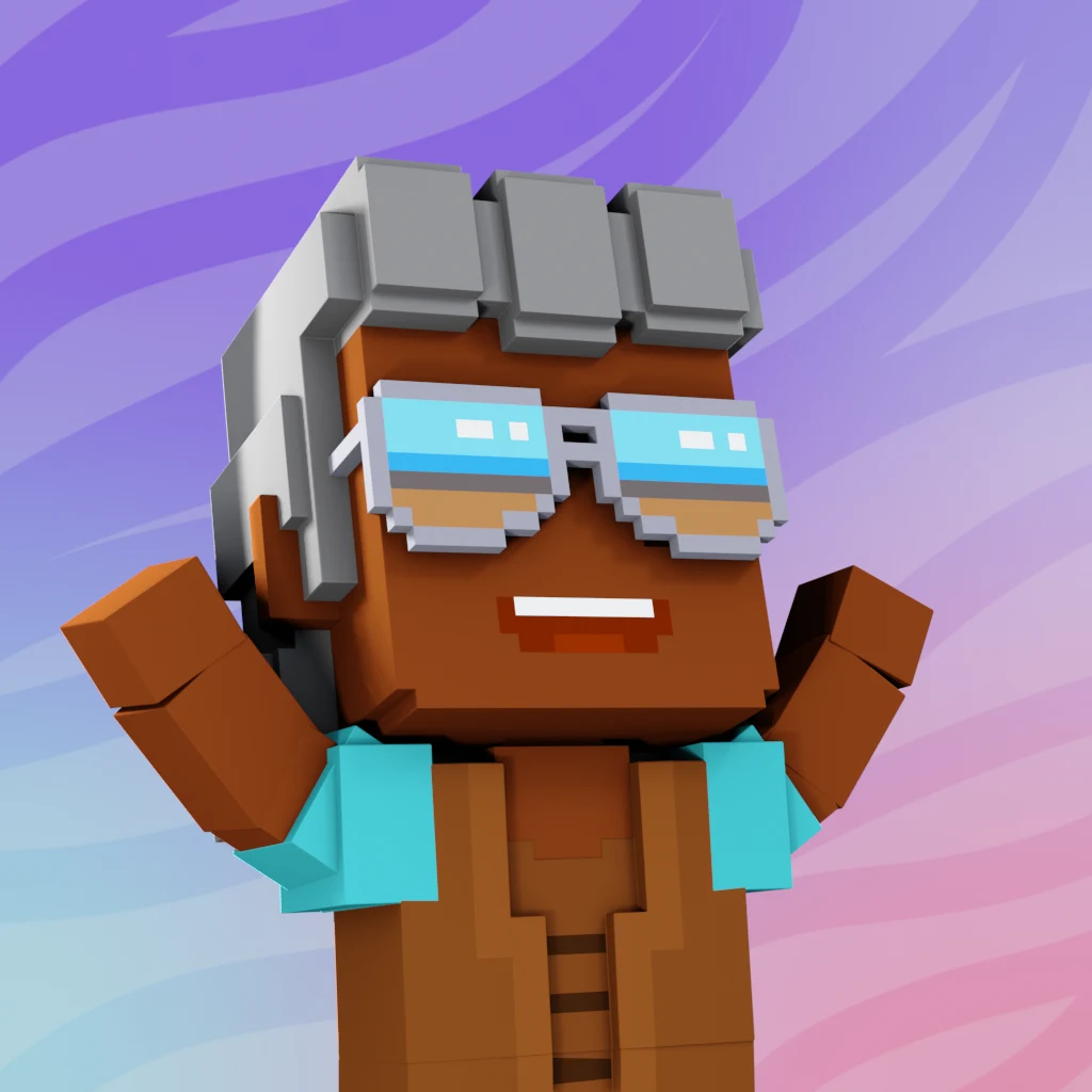 Pirate #8010 voxel render