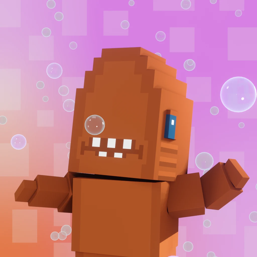Pirate #8016 voxel render