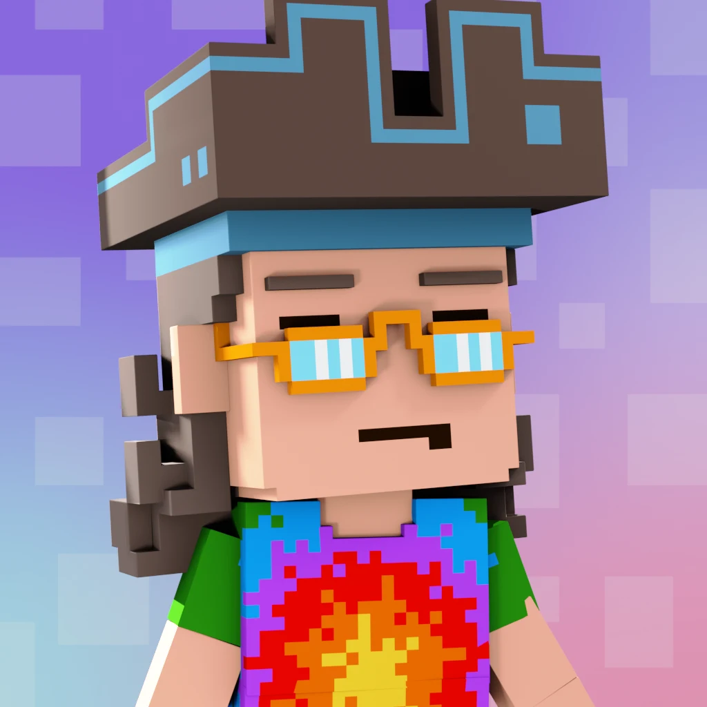 Pirate #8018 voxel render