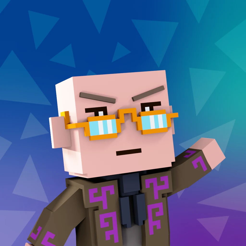 Pirate #8019 voxel render