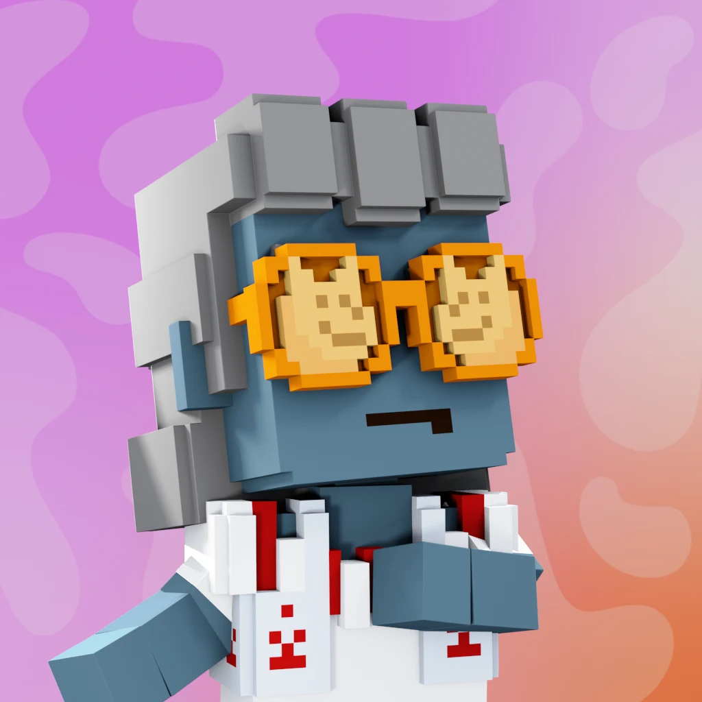 Pirate #8020 voxel render