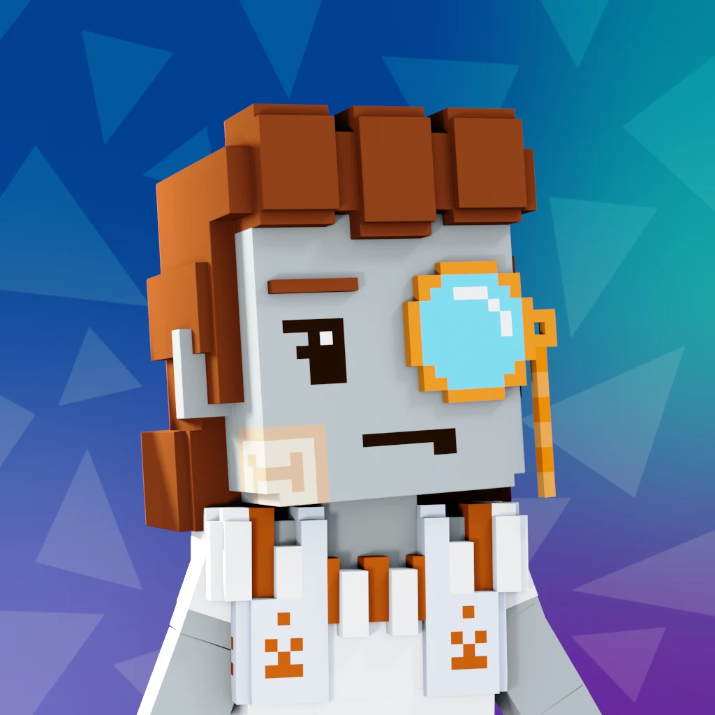 Pirate #8025 voxel render