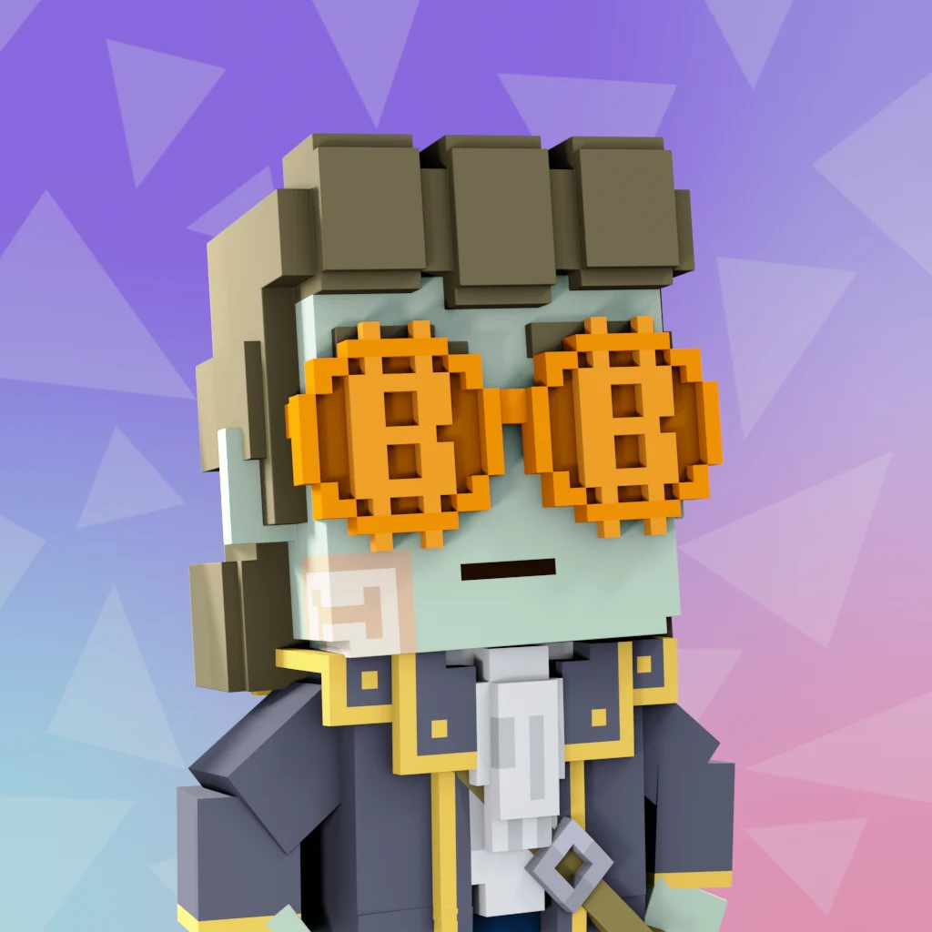 Pirate #804 voxel render