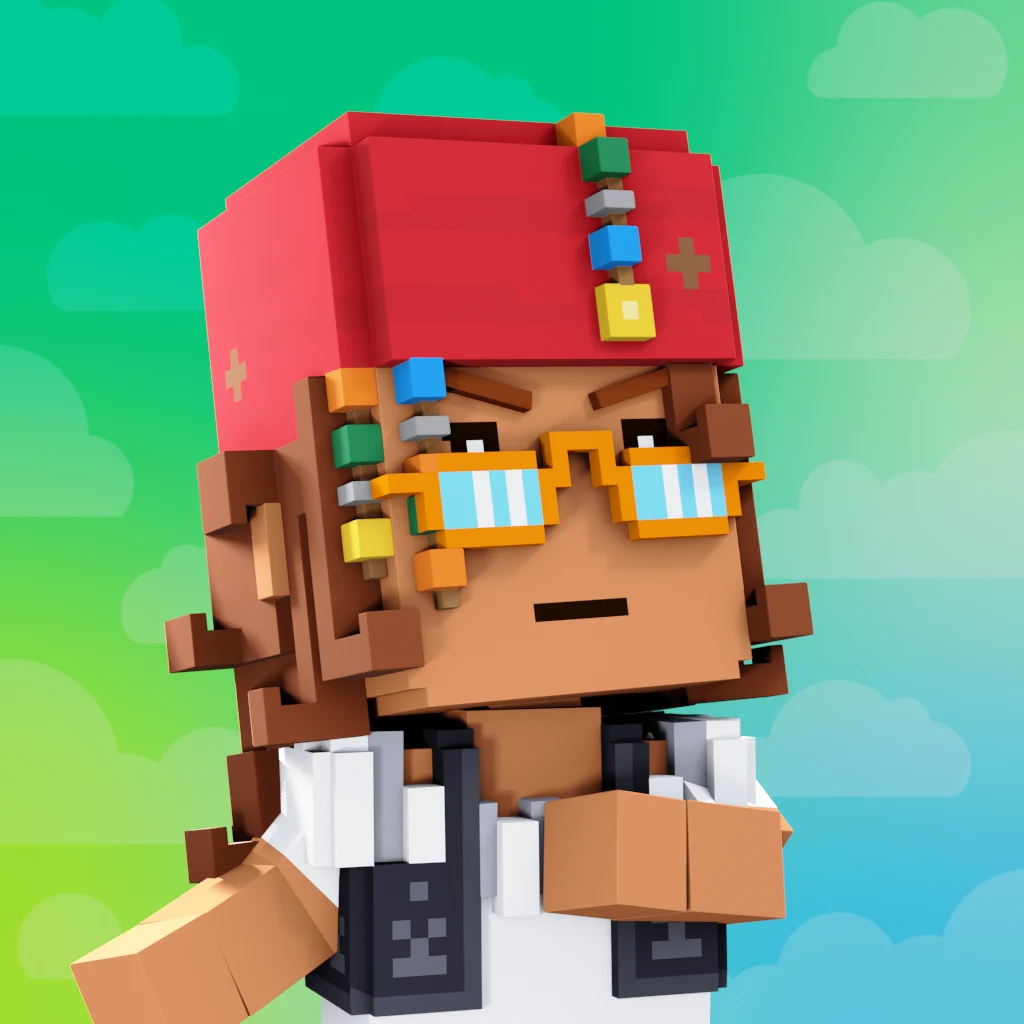 Pirate #8040 voxel render