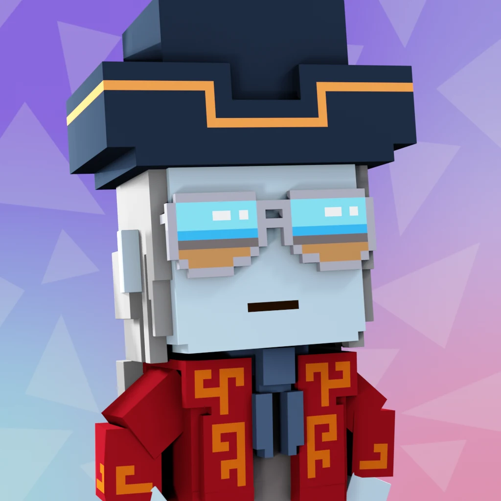 Pirate #8045 voxel render