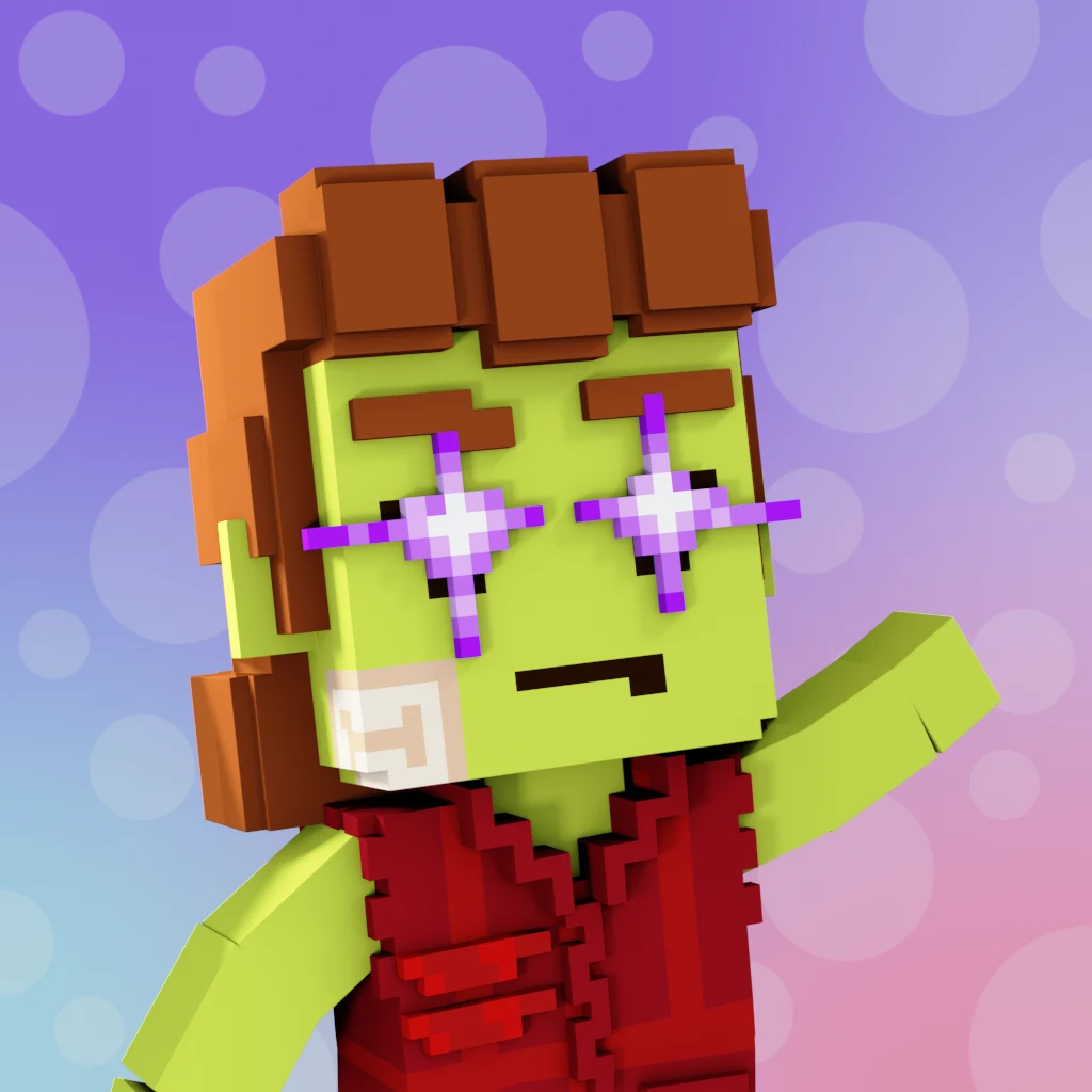 Pirate #8046 voxel render
