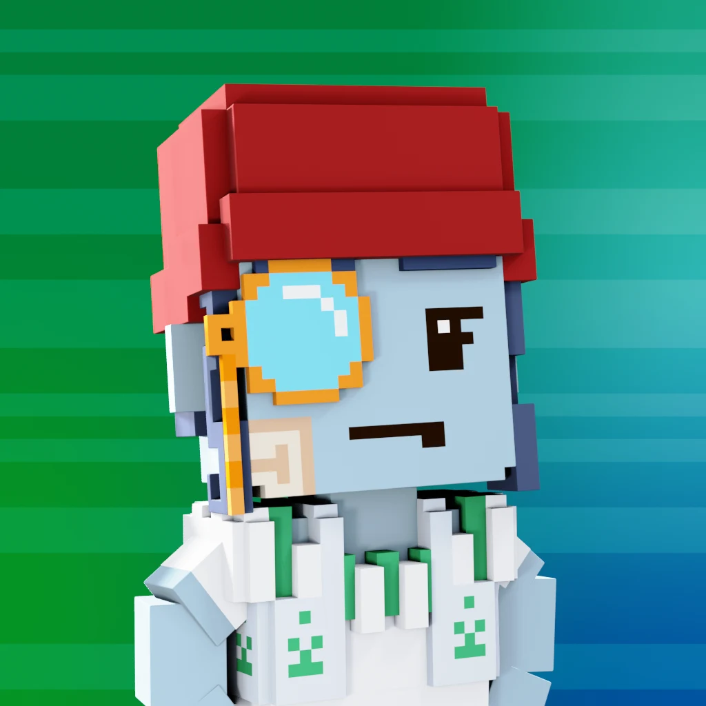 Pirate #8048 voxel render