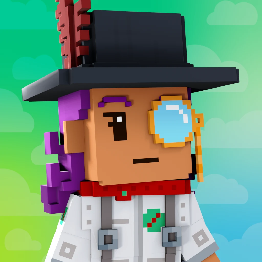 Pirate #8065 voxel render