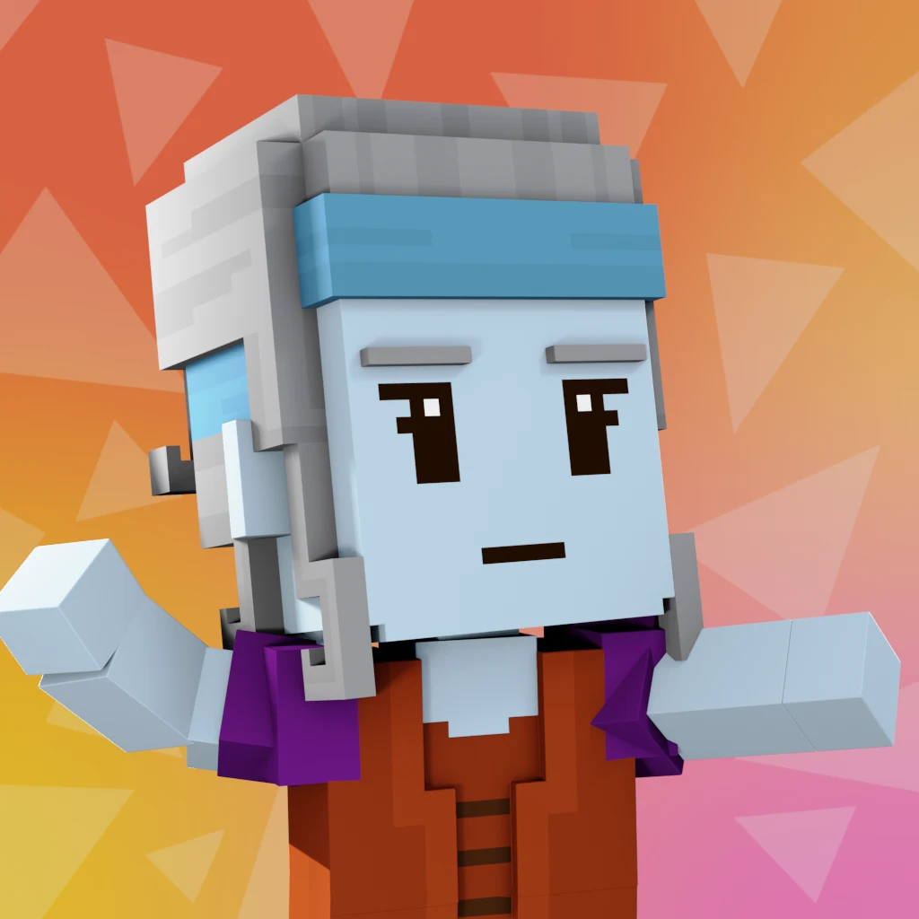 Pirate #8066 voxel render
