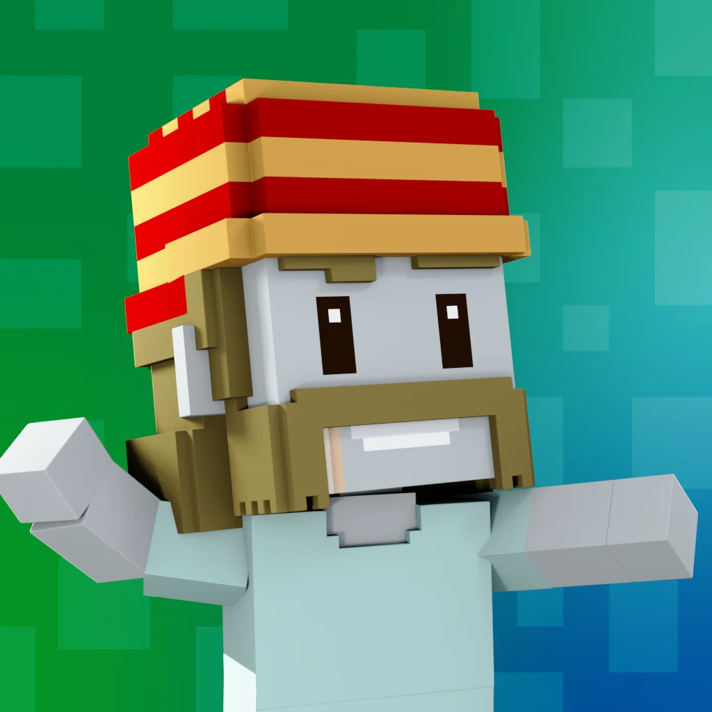 Pirate #807 voxel render