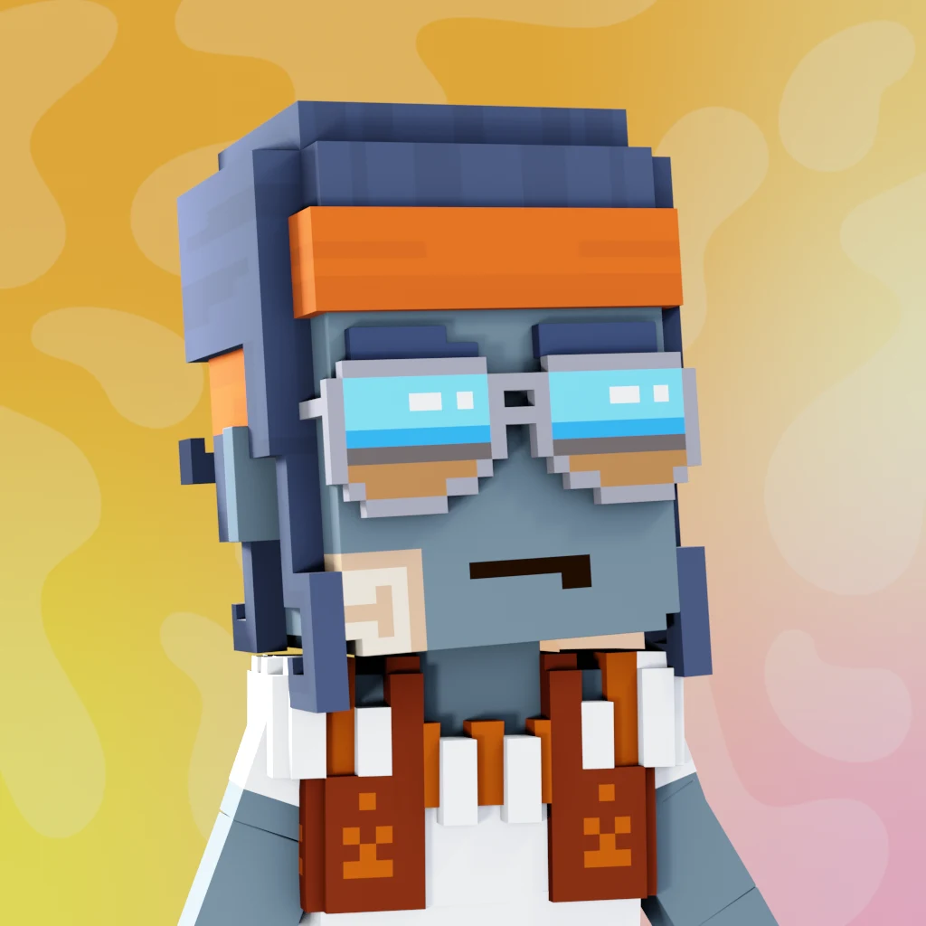 Pirate #8072 voxel render