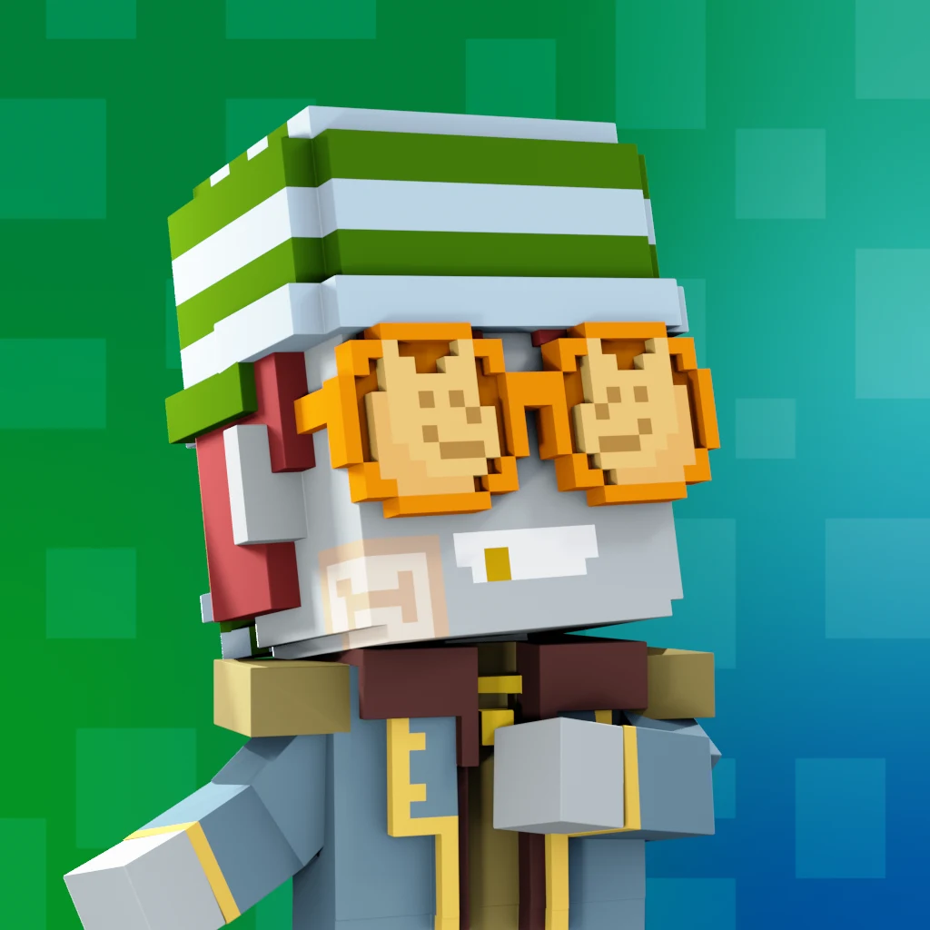 Pirate #8075 voxel render
