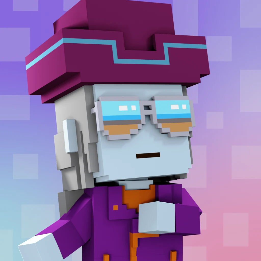 Pirate #8082 voxel render