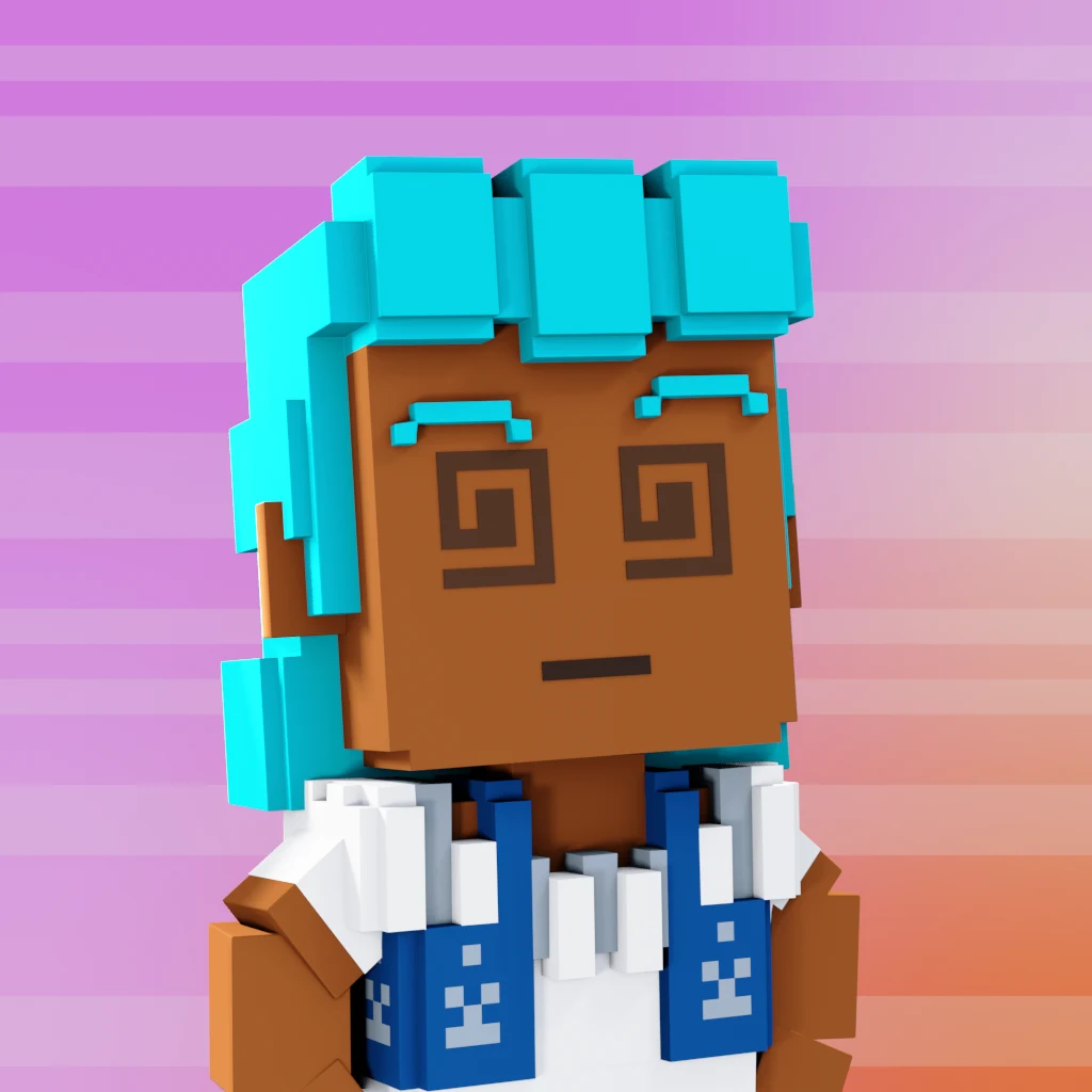 Pirate #8083 voxel render