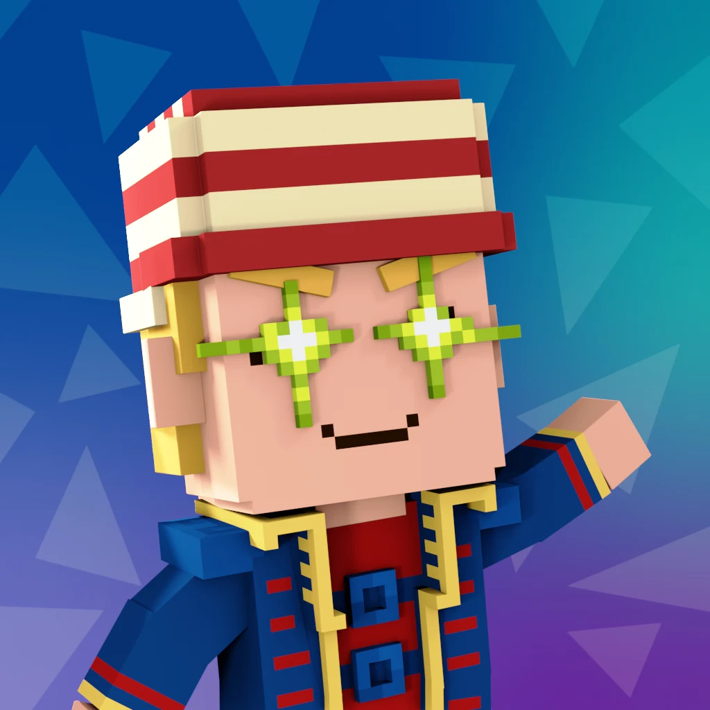 Pirate #8092 voxel render