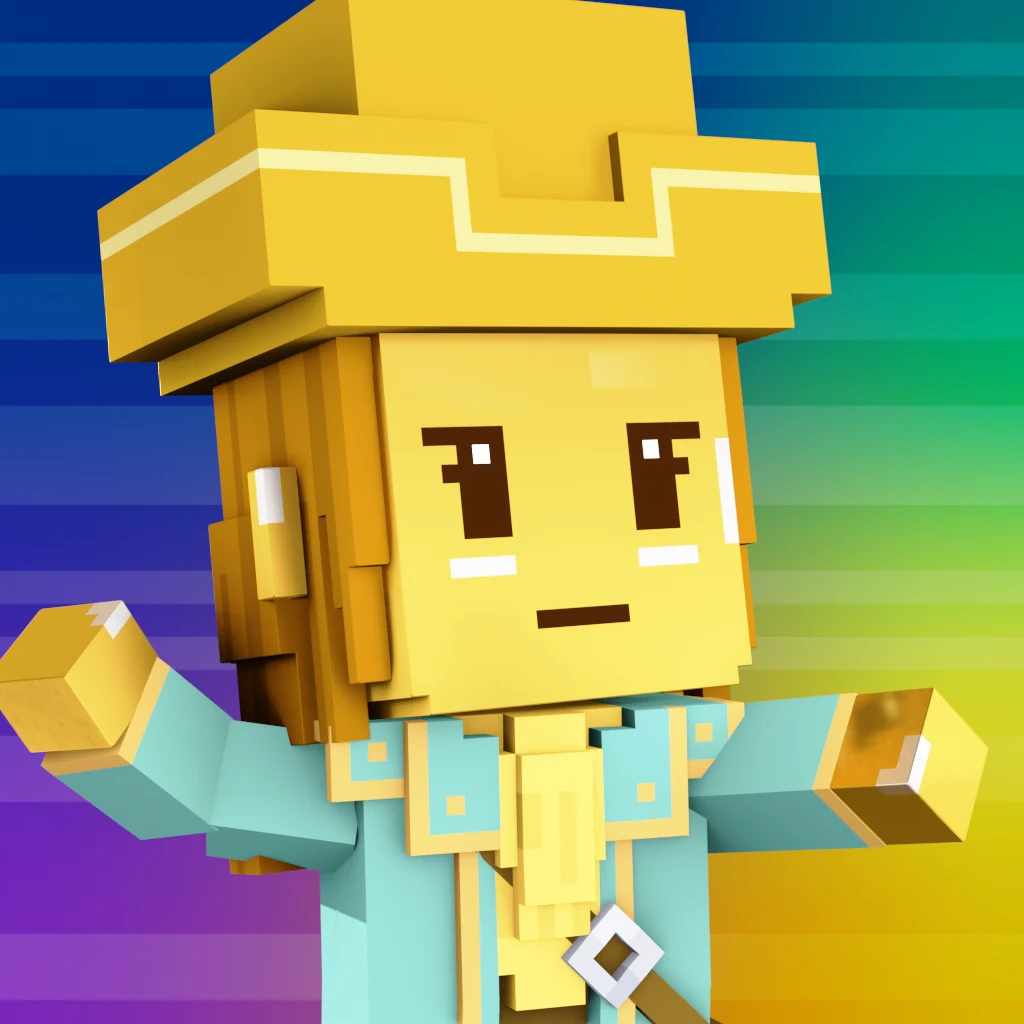Pirate #8093 voxel render
