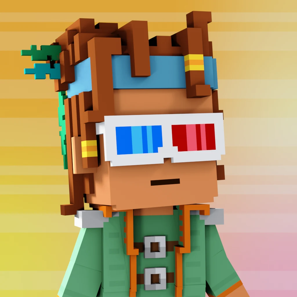 Pirate #81 voxel render