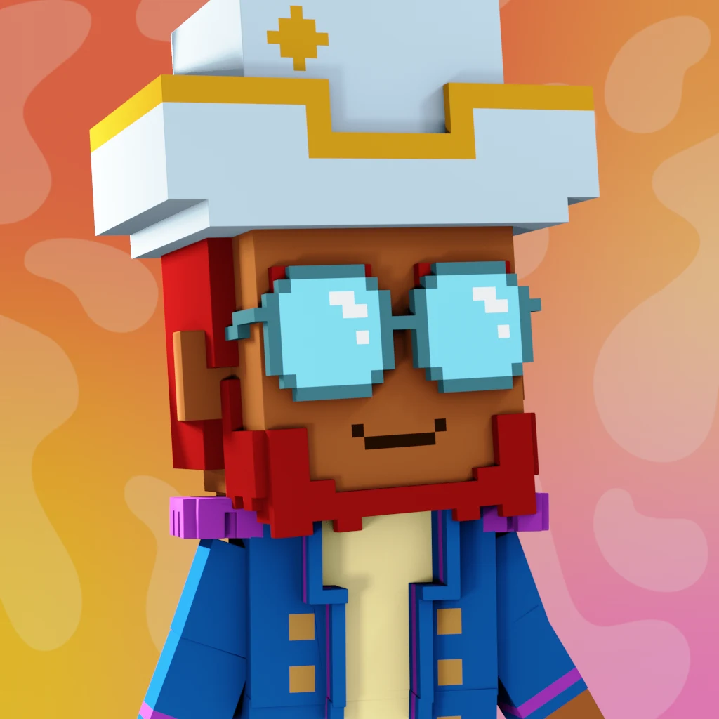 Pirate #810 voxel render