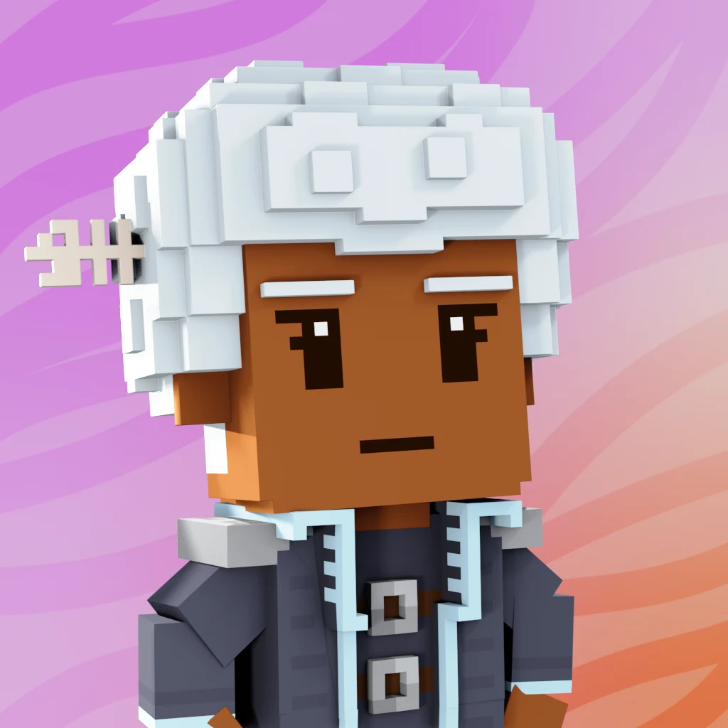 Pirate #8101 voxel render