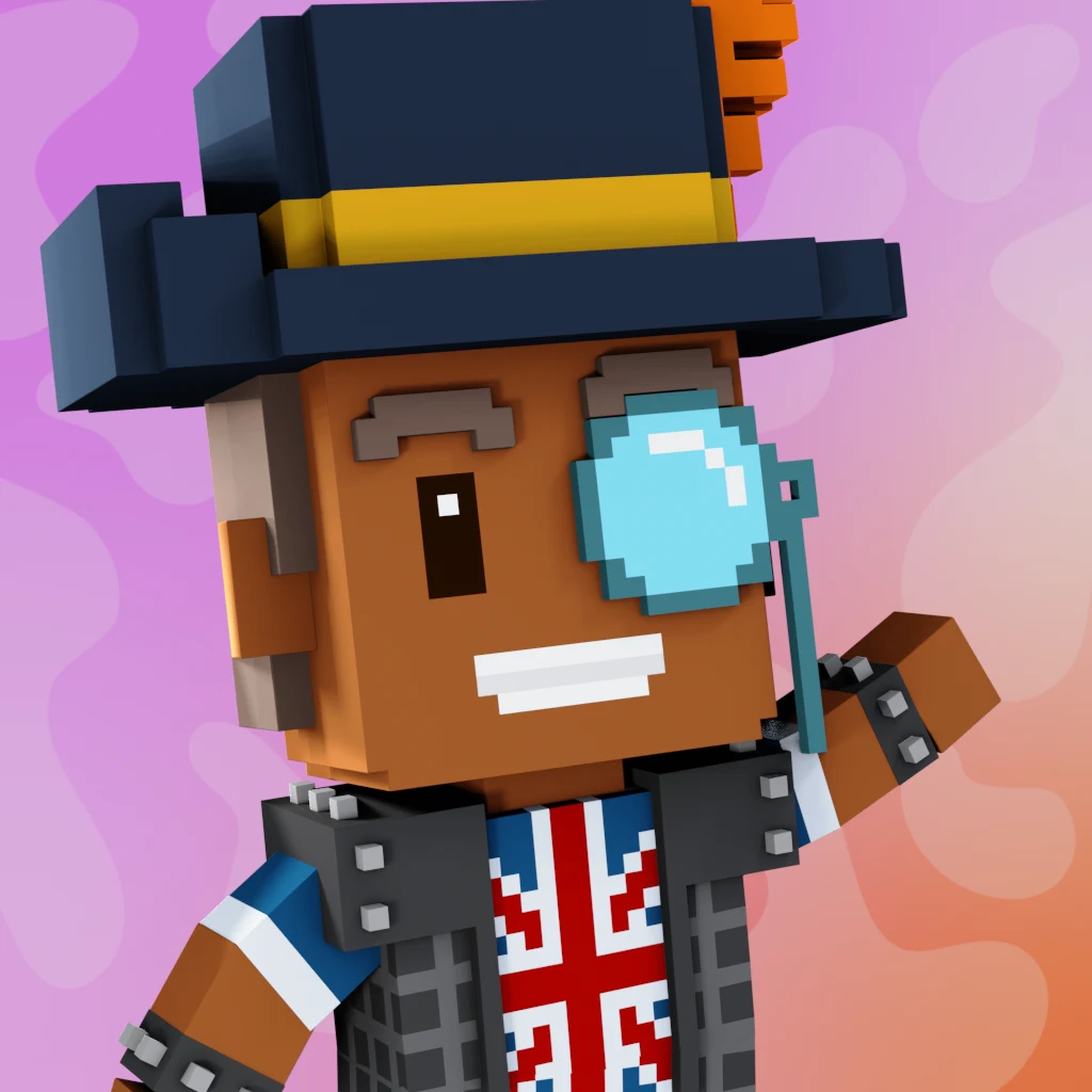 Pirate #8105 voxel render