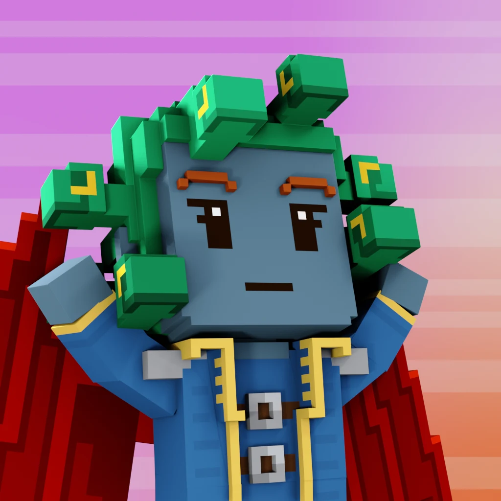 Pirate #8113 voxel render