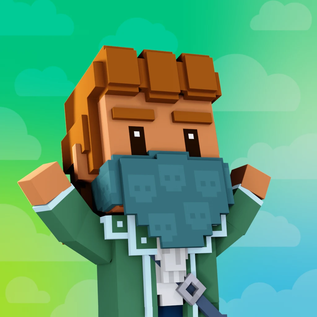 Pirate #8116 voxel render