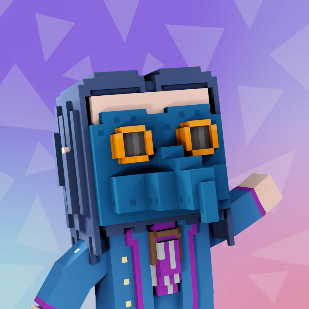 Pirate #8127 voxel render