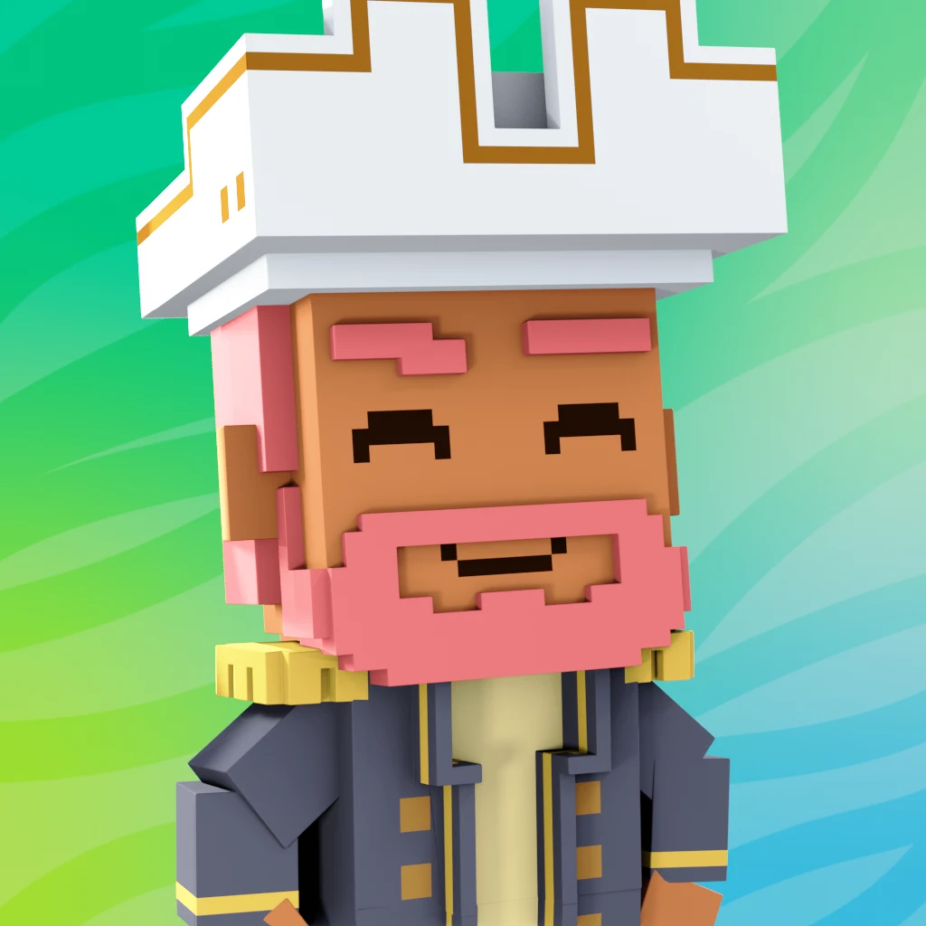 Pirate #8128 voxel render