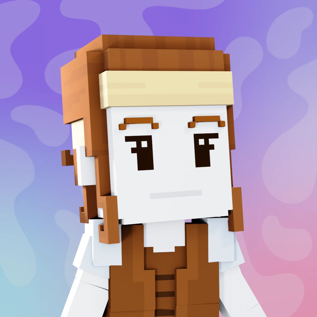 Pirate #814 voxel render