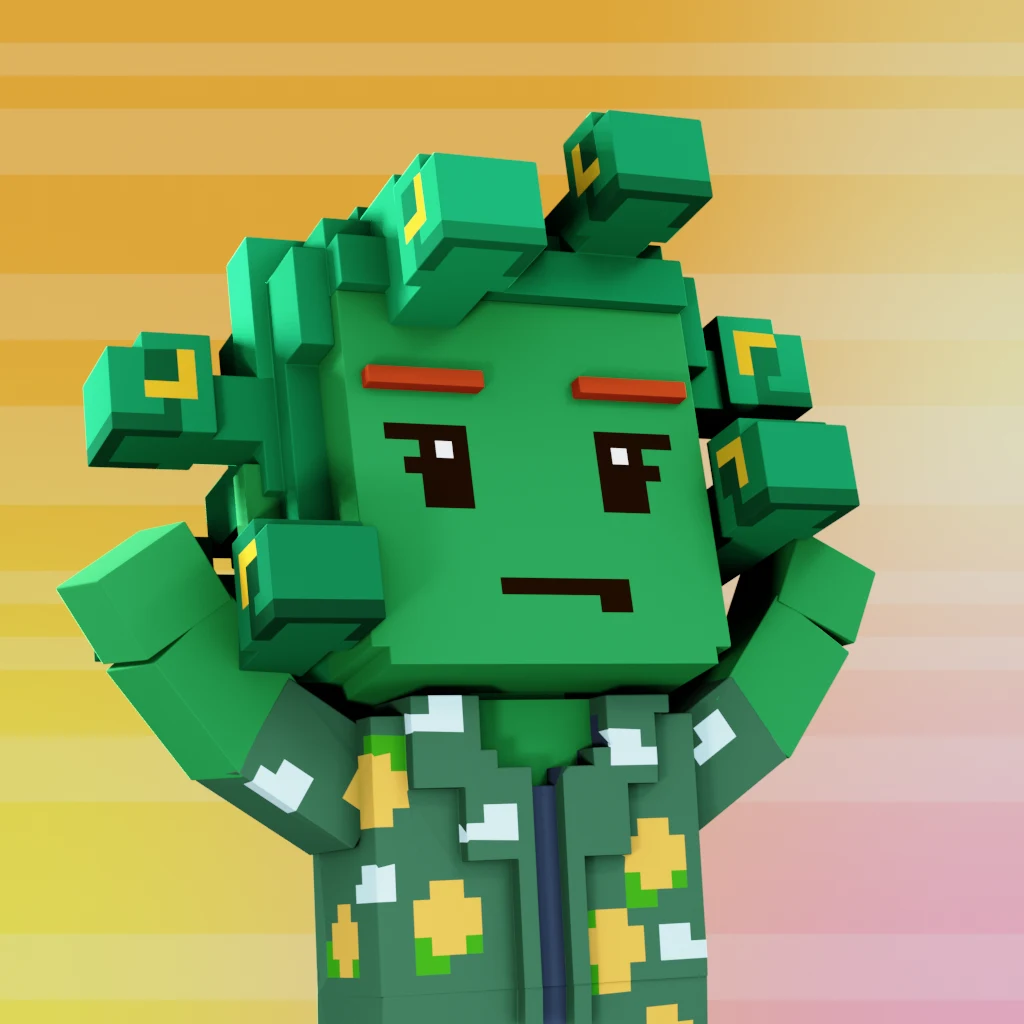 Pirate #8141 voxel render