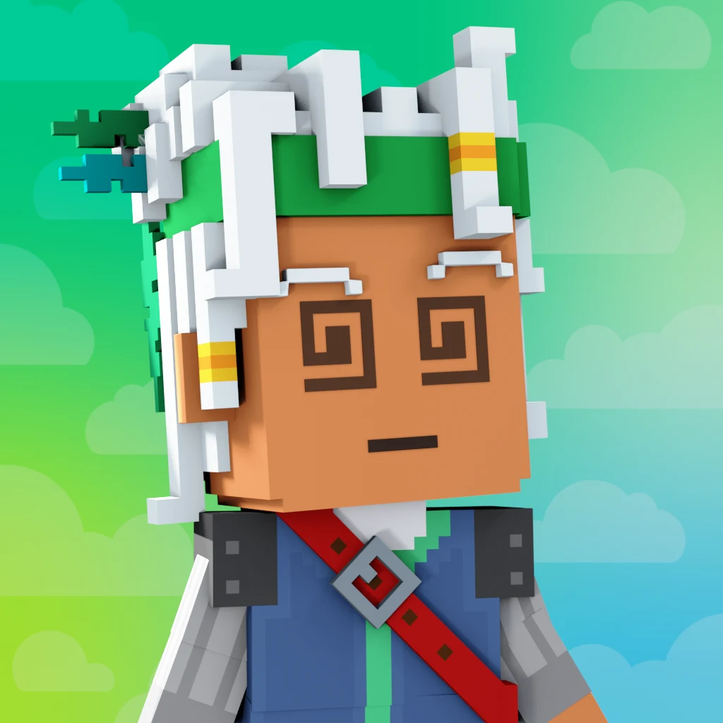 Pirate #8143 voxel render