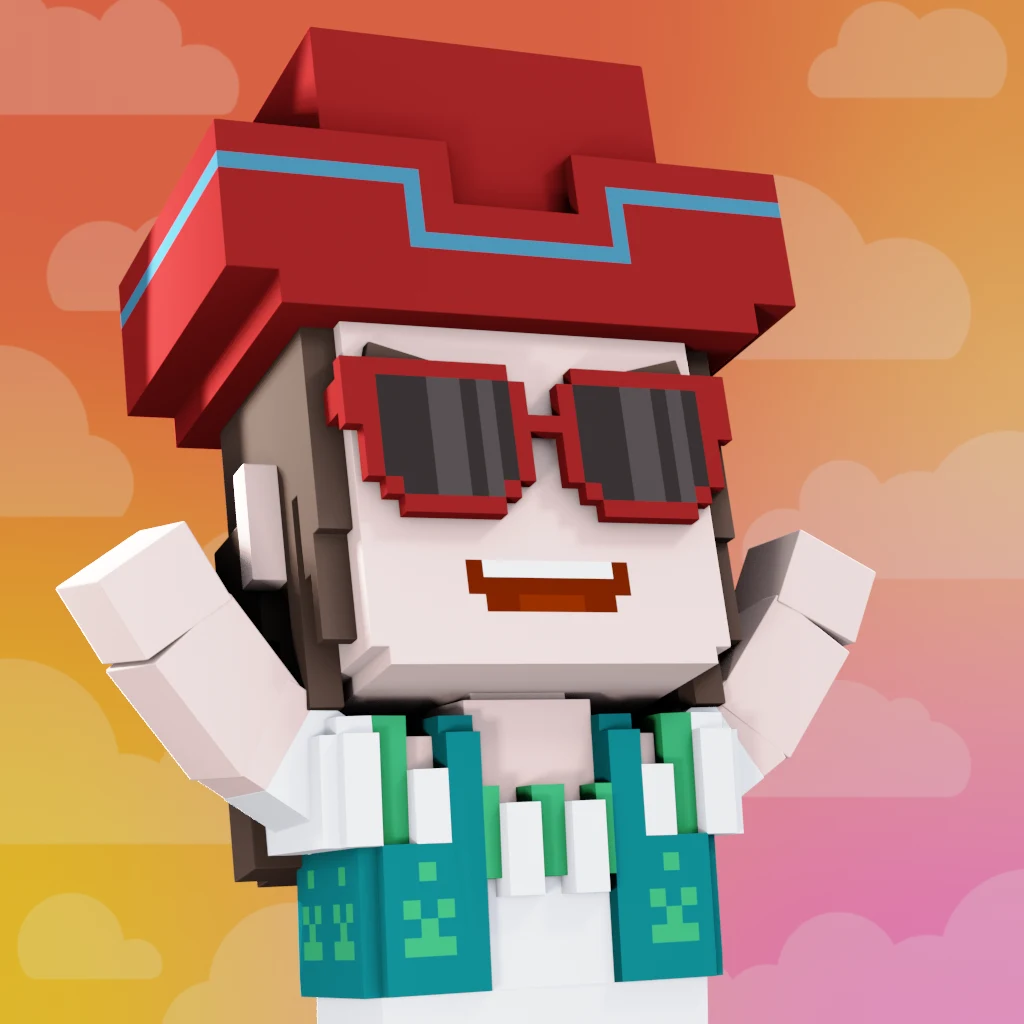 Pirate #8147 voxel render