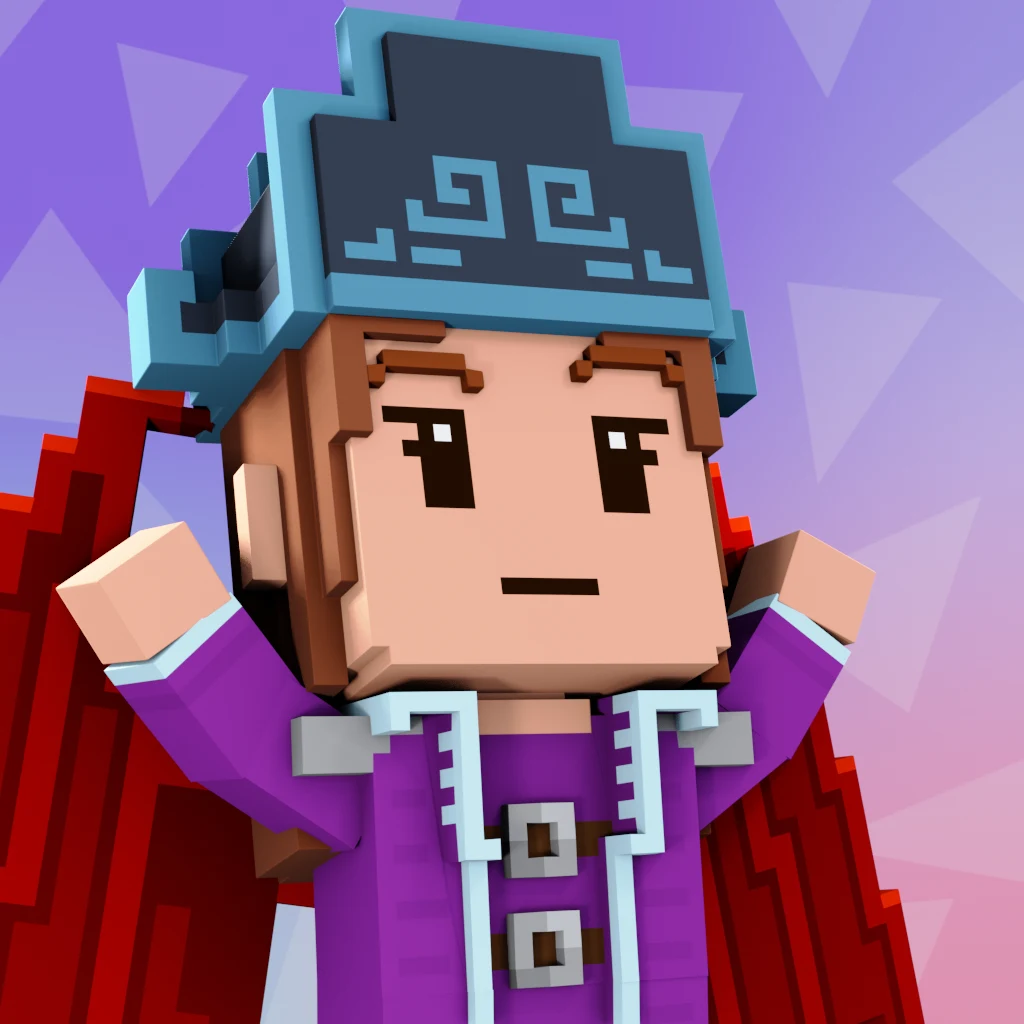 Pirate #8148 voxel render