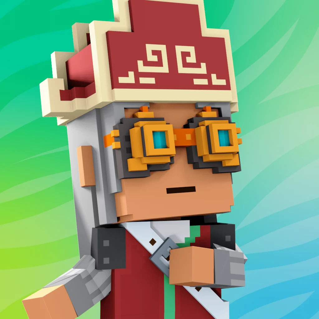Pirate #8149 voxel render