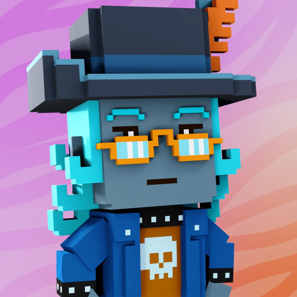 Pirate #8151 voxel render
