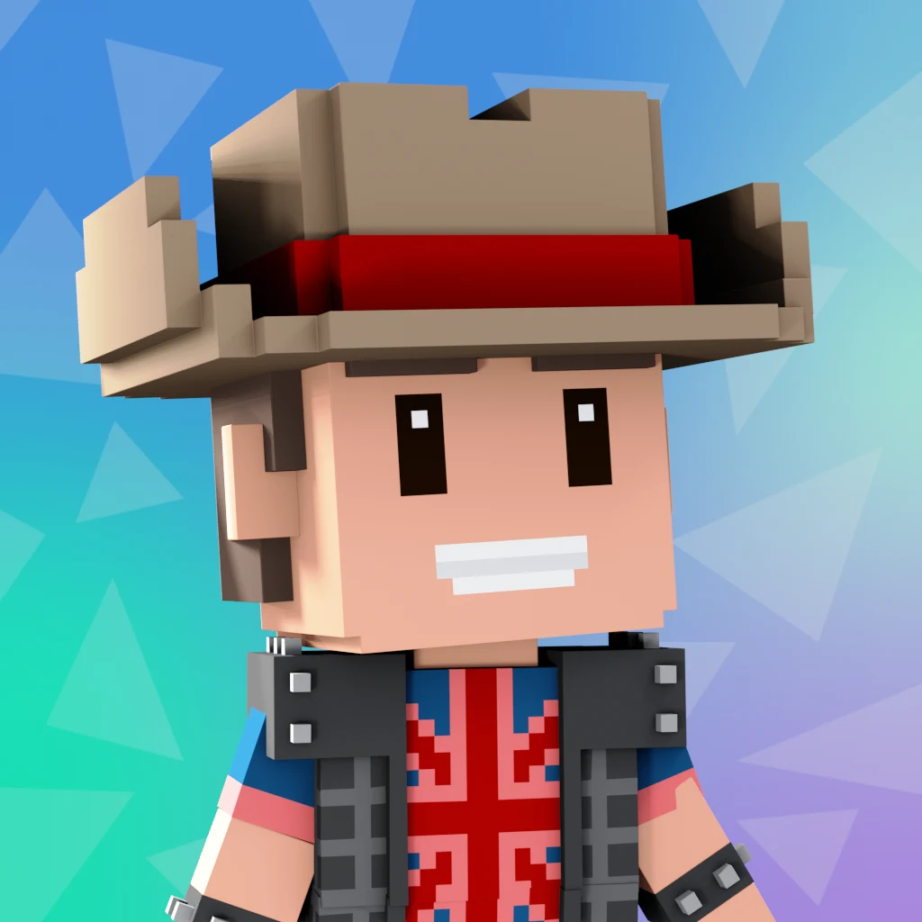 Pirate #8152 voxel render