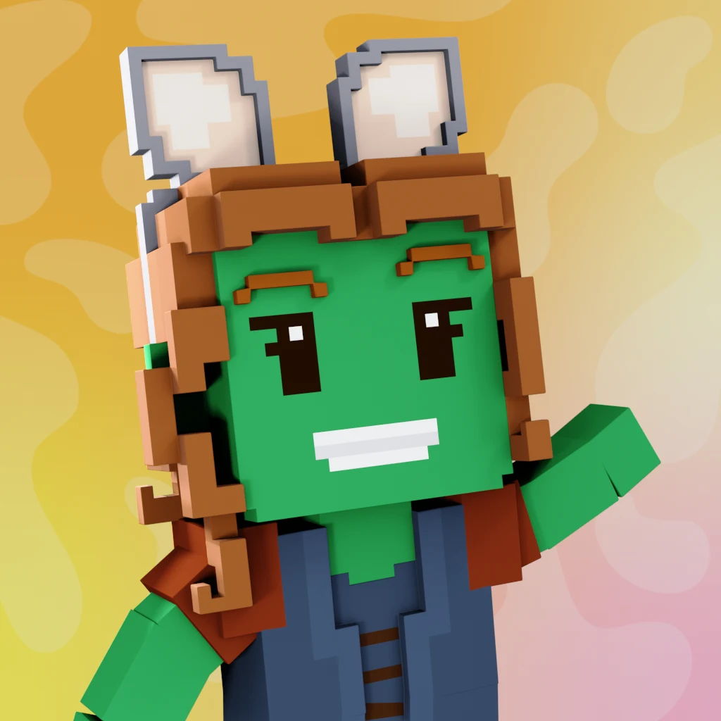 Pirate #8153 voxel render