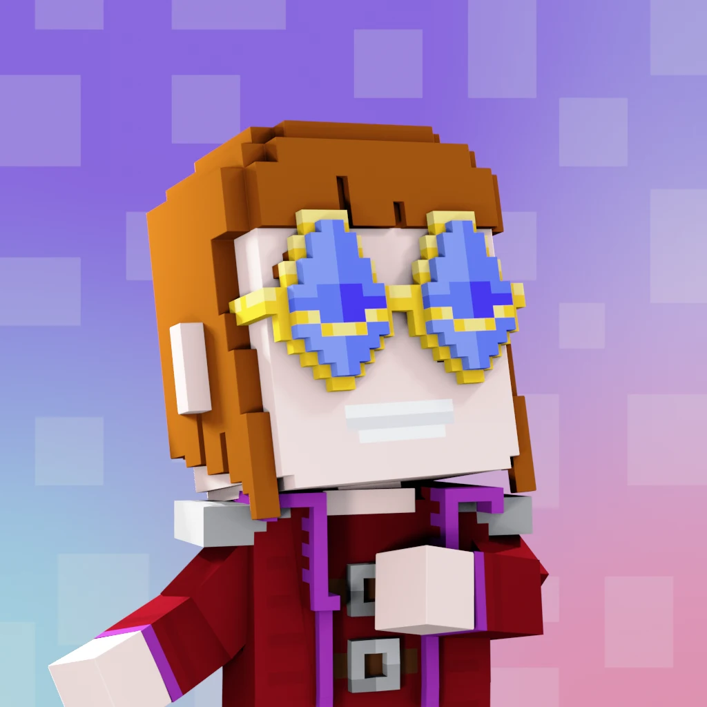 Pirate #8154 voxel render