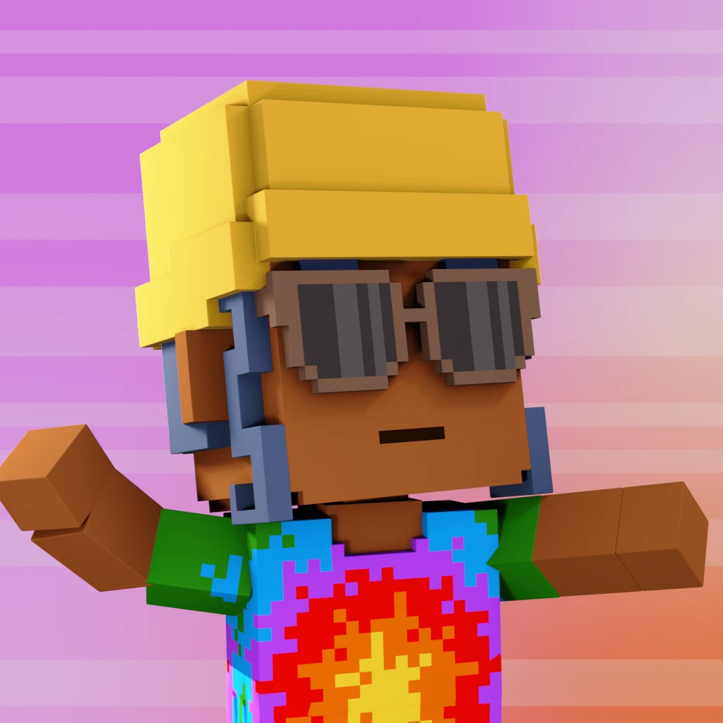 Pirate #8155 voxel render