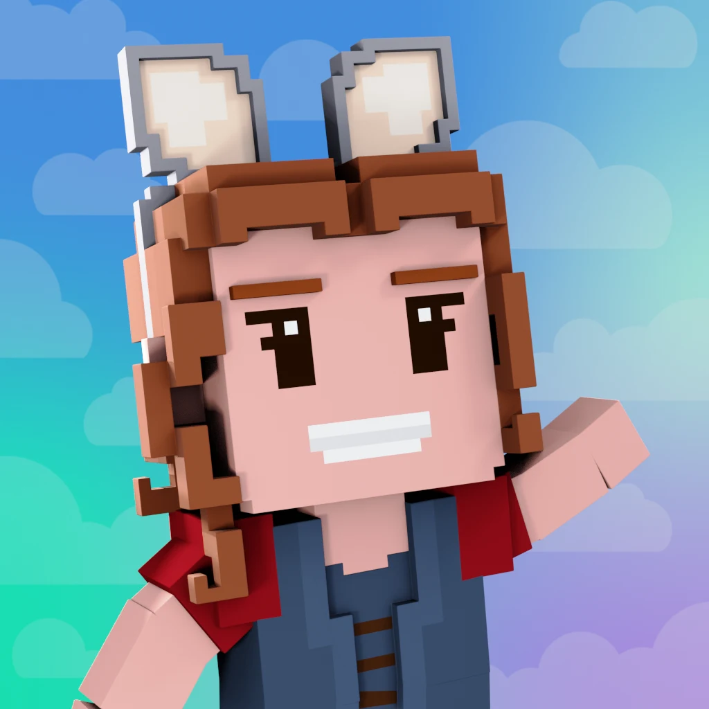 Pirate #8156 voxel render