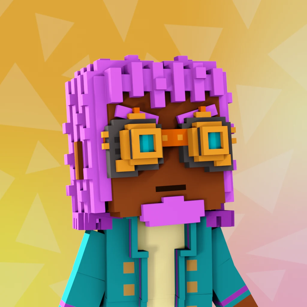 Pirate #8157 voxel render