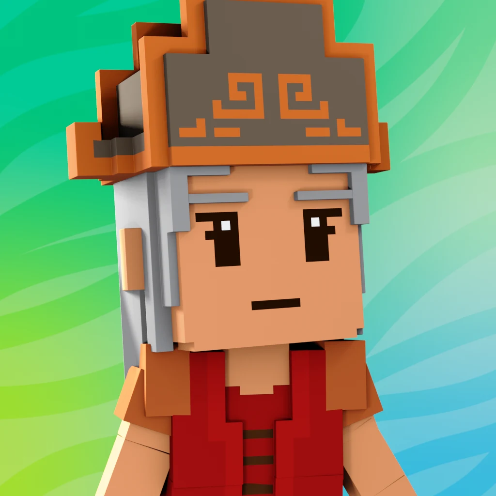 Pirate #8160 voxel render